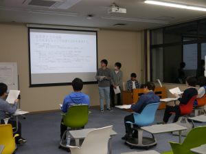 プロジェクト審査会の様子（アプリ開発PJ）