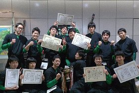 第59回全道学生弓道争覇戦男子優勝！！