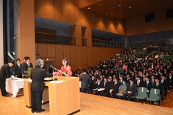 経済学部 学位記授与式を行いました