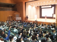 6月5日1年生対象 人文学部合同講演会