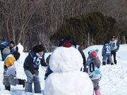 遊ベンで雪遊び＆入浴剤作り