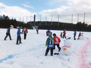 遊ベンで雪遊び＆入浴剤作り