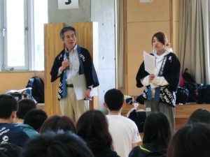 人文学部1年生の交流会が行われました