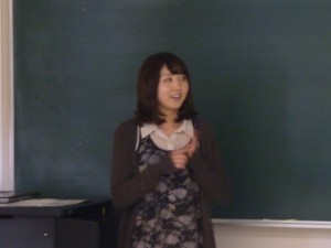 2012年度半期留学生の報告会