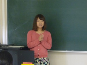 2012年度半期留学生の報告会