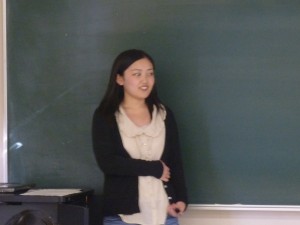 2012年度半期留学生の報告会