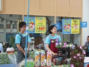 かき氷の販売