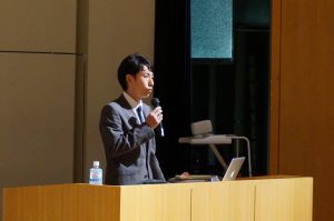 人文学部合同講演会の様子