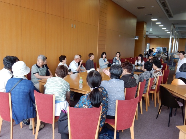 江別市手話サークル「グ・チョキ・パ」と交流会